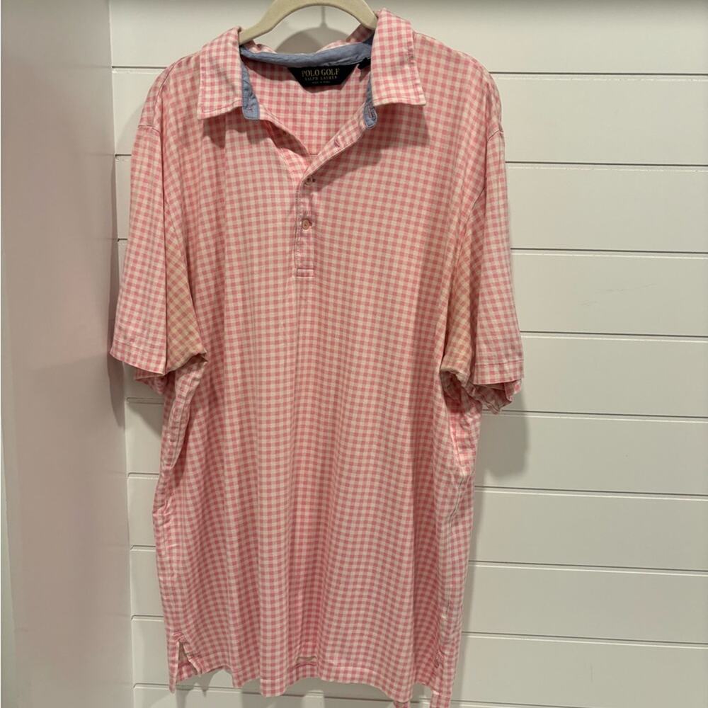 Polo Ralph Lauren Pink Gingham Shirt size XL - Picture 4 of 6